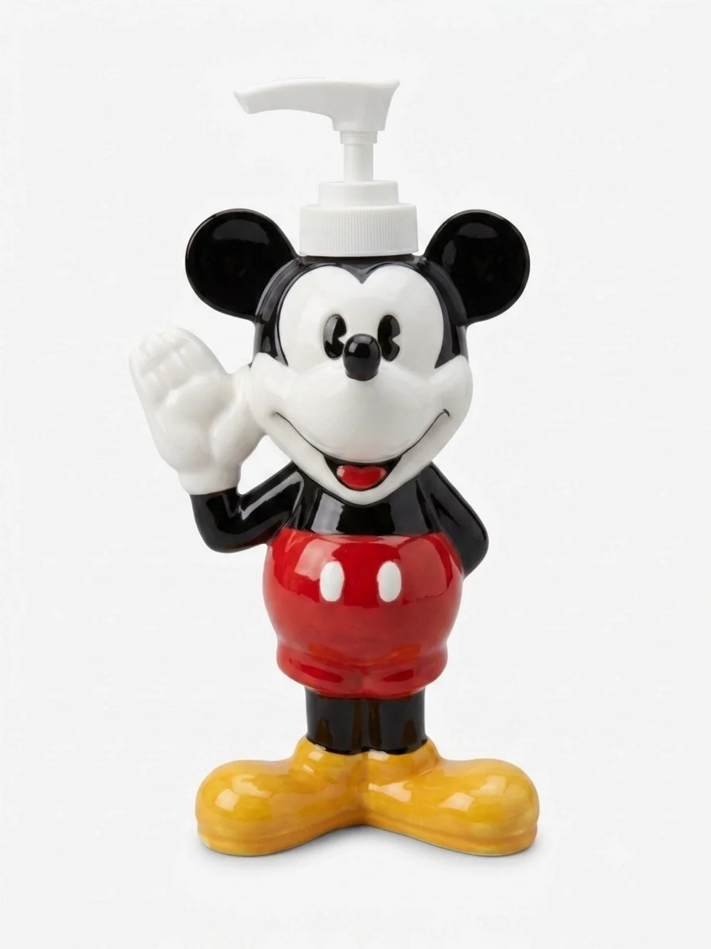 Disney Mickey Mouse Ceramic Soap/Lotion Dispenser